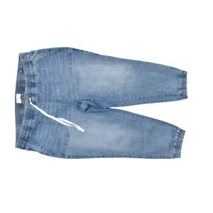 Lane Bryant Plus Size 20 Mid-Rise Super Stretch Boyfriend Jogger Jeans Blue